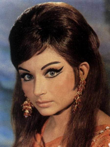 Portrait Of Indian Movie Actress Sharmila Tagore 1960s Old Indian