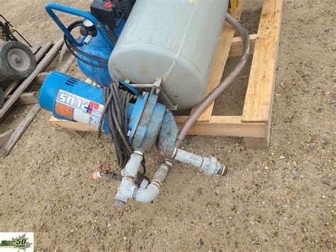 Campbell Hausfeld Air Compressor And Air Tank Pallet Michener Allen