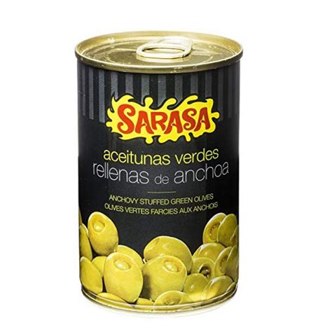 Tienda Online Venta De Aceitunas Rellenas De Anchoa Sarasa