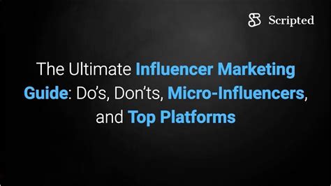 The Ultimate Influencer Marketing Guide Youtube