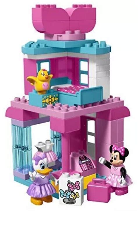 Lego Duplo Minnie Mouse Daisy Duck Bow Tique 10844 New Building