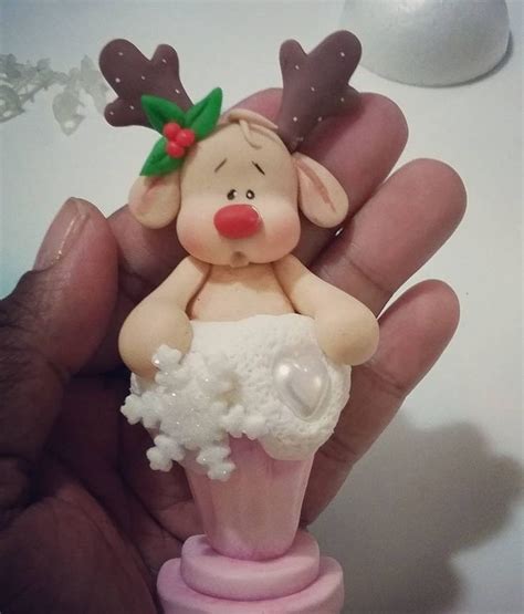 Pin By Mara Santos Cartonagem On Porcelana Fria Christmas Clay