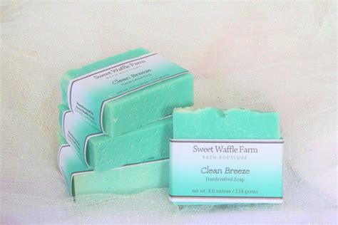 Clean Breeze Luxury Soap Sweet Waffle Farm