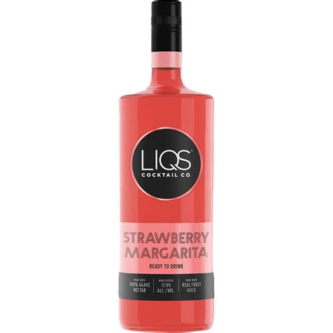 LIQS Strawberry Margarita Wine Cocktail Total Wine More