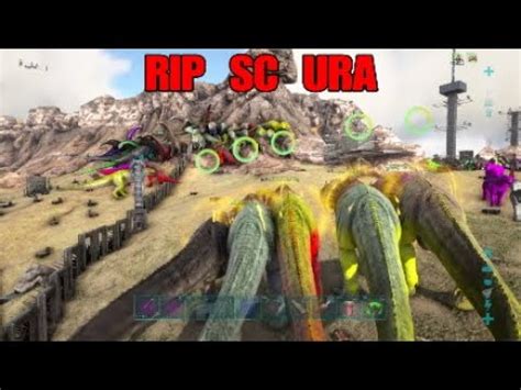 ARK PS4 PvP MEAT RUN SC URA WHITE WALKERS YouTube