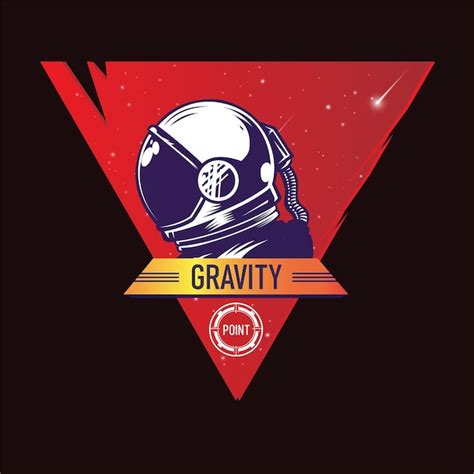 Premium Vector Gravity And Space Station Modern T Shirt Design