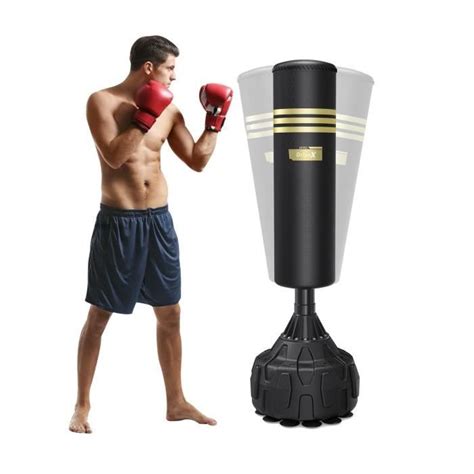 Dripex Sac De Frappe Sur Pied Cm Sac De Boxe Adulte Punching Ball