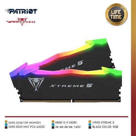 Jual Patriot Pvxr G C K Viper Xtreme Gb X Gb Ddr Mhz