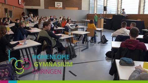 Schule Als Staat Hohenlohe Gymnasium Hringen Youtube