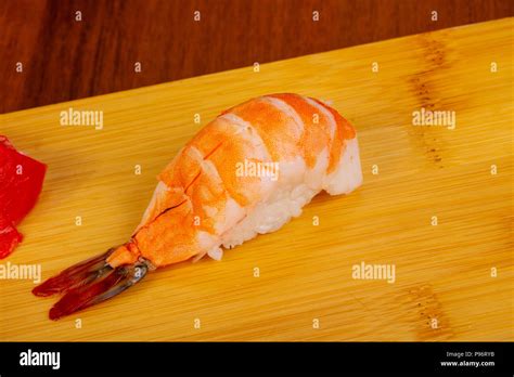 Japan traditional sushi with prawn Stock Photo - Alamy