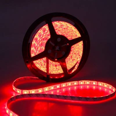 Non Waterproof 5050 Red SMD LED Strip 5 Meter Buy Online At Low Price