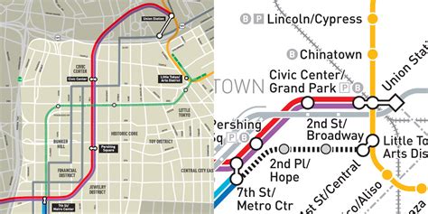 Official Future Map Los Angeles Metro Rail The Transit Maps