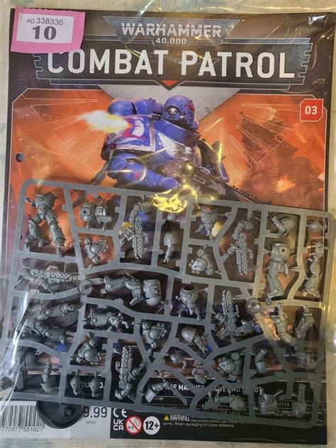 BRAND NEW 2024 Warhammer 40K COMBAT PATROL Magazine 3 Incl Figures