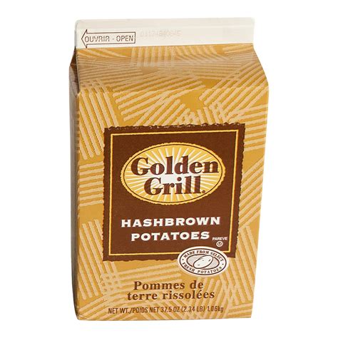 Golden Grill® Hashbrown Potatoes Canadian Basic American Foods Foodservice