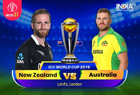 New Zealand Vs Australia World Cup Watch Nz Vs Aus On Hotstar