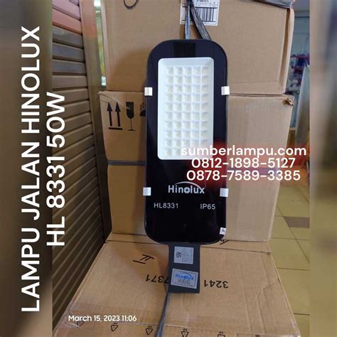 Jual Lampu Jalan Hinolux Hl W Sumber Lampu