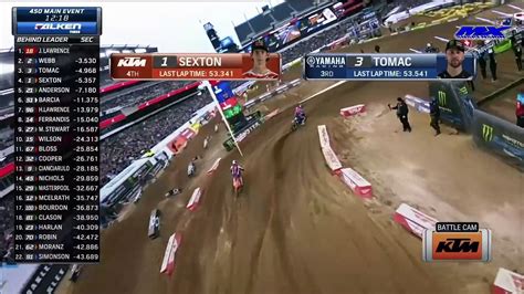 24 SX ETAPA 15 MAIN EVENT 450 Vídeo Dailymotion