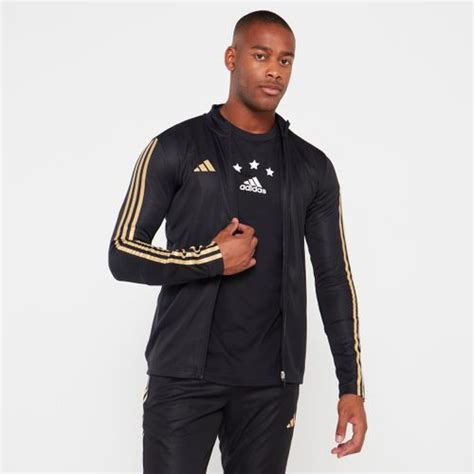 M Tiro Tracksuit Jacket Blackgold Adidas South Africa Zando