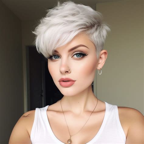 Short Blonde Hair We Cannot Stop Obsessing Over Short Hair Cuts Blonde Pixie Hair Short