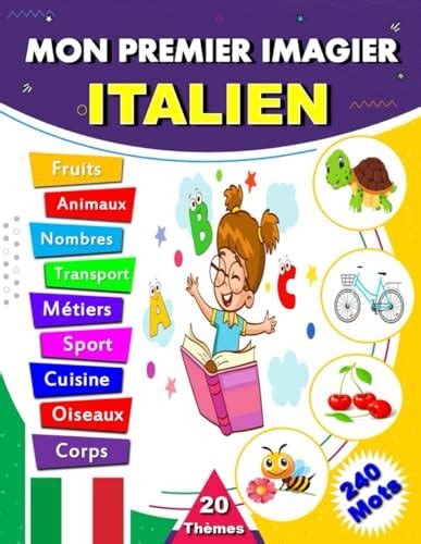 Mon Premier Imagier Italien Mes Premiers Mots Italien Dictionnaire