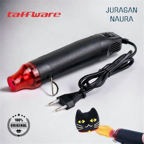 Jual Taffware Heat Gun Electric Hot Air Blower Hot Alat Pemanas Segel Plastik Wrap Stiker Kaca