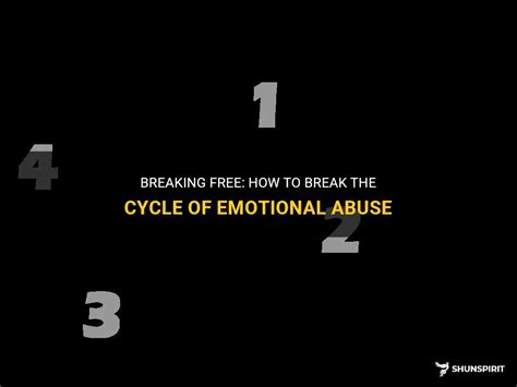 Breaking Free: How To Break The Cycle Of Emotional Abuse | ShunSpirit