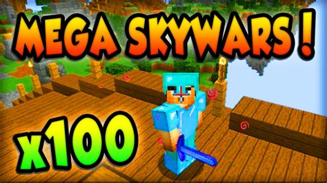 Minecraft MEGA SKYWARS 100 PLAYER MADNESS Minecraft W Ali A 1