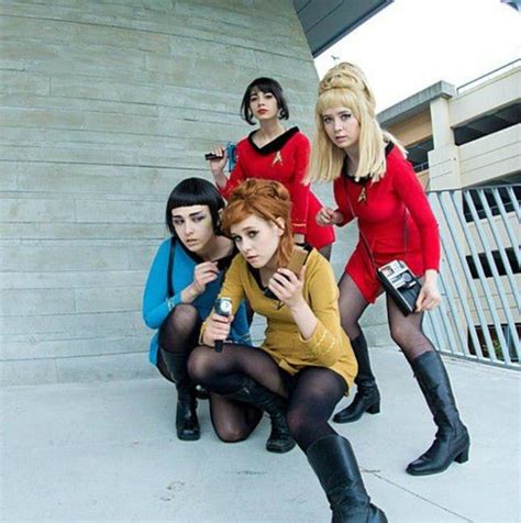 Winning Group Halloween Costume Ideas Star Trek Cosplay Cosmo And