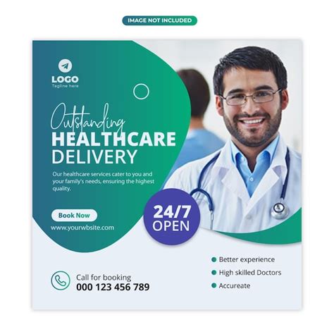 Premium Vector Health Care Social Media Post Banner Template