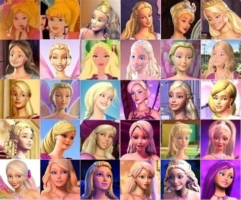 Do you have Barbie movies characters dolls? (If yes, mentioned the ...