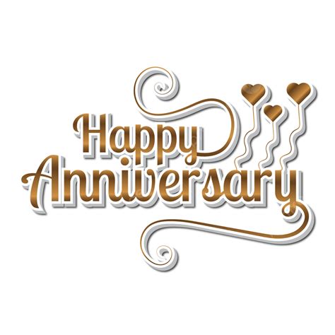 Anniversary Sticker Vector Design Images Happy Anniversary Transparent