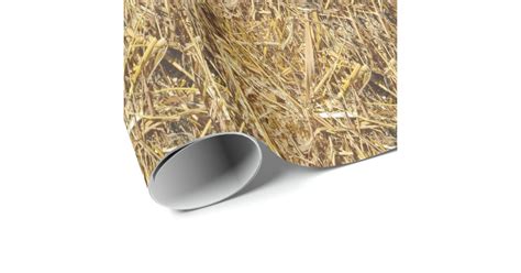 Hay Bale Wrapping Paper Zazzle