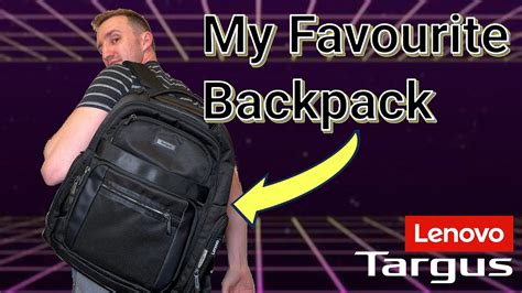 Lenovo Select Targus 16-inch Mobile Elite Backpack Review - YouTube