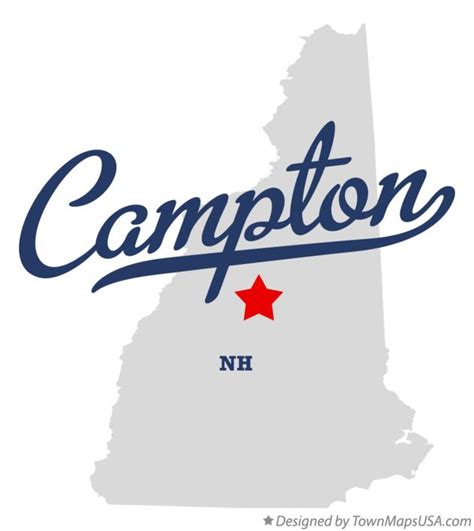 Map Of Campton Nh New Hampshire