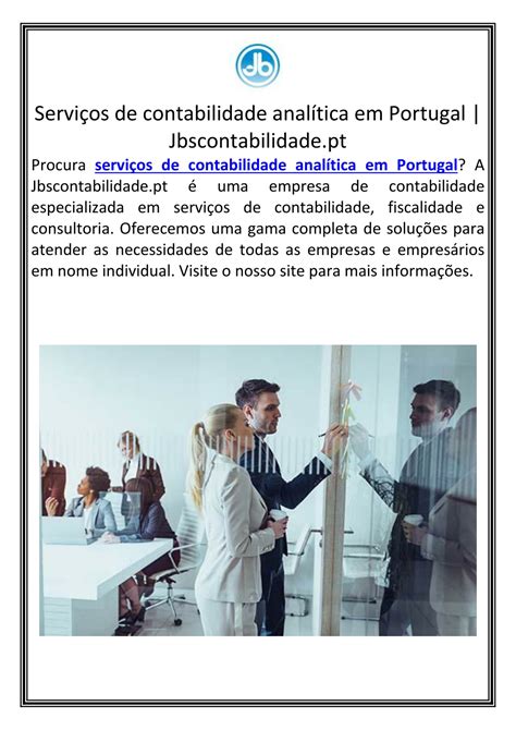 Ppt Servi Os De Contabilidade Anal Tica Em Portugal