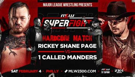 Hardcore Match Set For Mlw Superfight Next Month 411mania