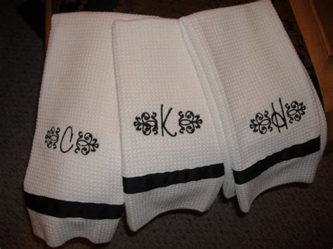 Personalized kitchen towels