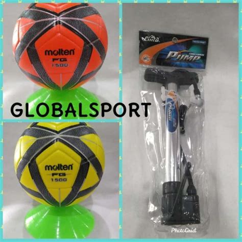 Jual BOLA FUTSAL MOLTEN ORIGINAL FG 1500 POMPA BESI Di Seller Albirru