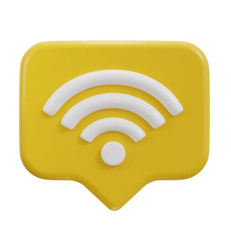 3d Wifi Wireless Network Icon 30772357 PNG