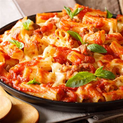 Baked Ziti - Pietro's Italian Restaurant And Pizzeria