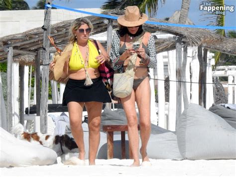 Luann De Lesseps Shows Off Her Sexy Bikini Body On The Beach In Tulum Photos Nude