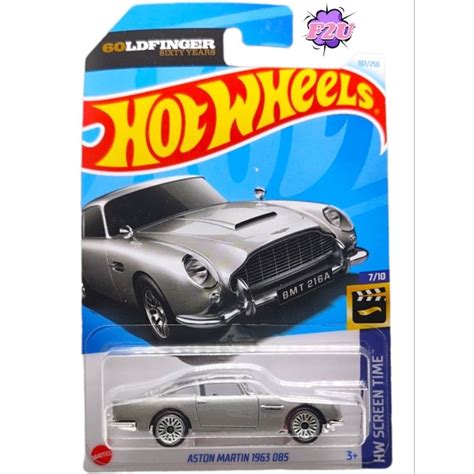 Hot Wheels Aston Martin DB Goldfinger Case F Shopee Malaysia