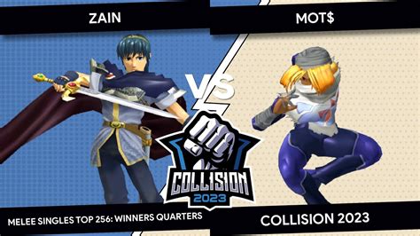 Collision 2023 Zain Marth VS Mot Sheik Melee Singles Top 256