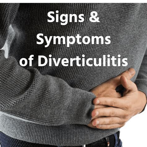 My Experience With the Symptoms of Diverticulitis - Patient's Lounge