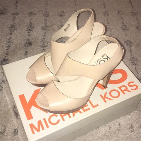 Michael Kors Shoes Michael Kors Nude Platform Heels Poshmark