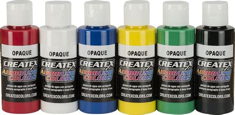 Createx 5803 00 Colors Lot de peinture aérographe opaque 56 7 g