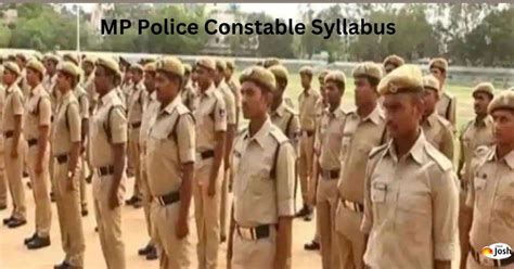 Mp Police Constable Syllabus 2023 Download Pdf Exam Pattern And More