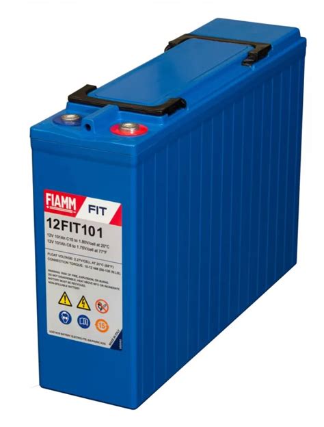 Fiamm Fit Batteria Per Accumulo Pb Gel V Ah Amg Elettrica