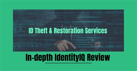 Identityiq Review With Id Theft Restoration Services