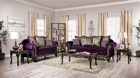 Purple Living Room Sets | Cabinets Matttroy